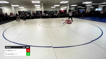 86 lbs Round Of 16 - Megan Bettez, Doughboy vs Marciano Armano, Methuen