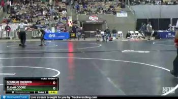 A 152 lbs Cons. Round 1 - Spencer Hendrix, Cheatham Co. Central vs Elijah Cooke, Stone Memorial