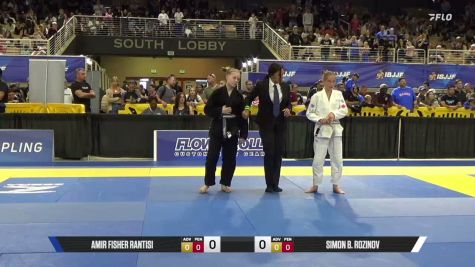 Amir Fisher Rantisi vs Simon B. Rozinov 2026 Pan Kids Jiu-Jitsu IBJJF Championship