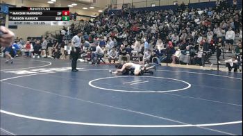 139 lbs Consi Of 16 #1 - Maksim Marrero, Seton Hall Prep vs Mason Kanuck, Notre Dame Green Pond