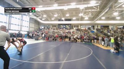 110 lbs Cons. Round 4 - Jacelynn McCauley, Uintah vs Kyrie Mecham, Union