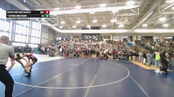 110 lbs Cons. Round 4 - Jacelynn McCauley, Uintah vs Kyrie Mecham, Union