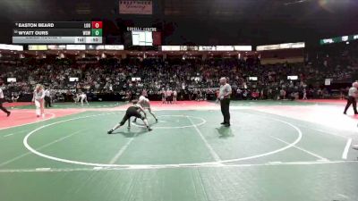 126 lbs Cons. Round 4 - Easton Beard, LOU1 vs Wyatt Ours, WSW1
