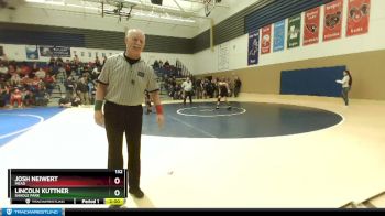 132 lbs Champ. Round 2 - Josh Neiwert, Mead vs Lincoln Kuttner, Shadle Park