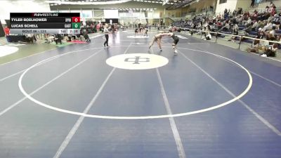 174 lbs Champ. Round 2 - Lucas Schell, Castleton vs Tyler Boelhower, Springfield