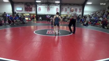 132 lbs Round 2 - Sean Hansen, Burlington Notre Dame vs Cael Cheney, Montezuma