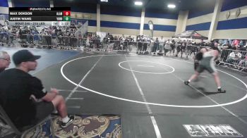 215 lbs Round Of 32 - Max Dokson, Alamosa vs Justin Wang, Yorba Linda HS