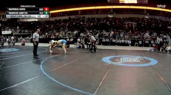 5A 133 lbs 1st Place Match - Mathius Soto, Gadsden vs Marcus Abeyta, Cleveland