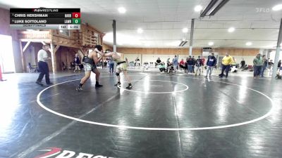 285 lbs Semifinal - Chris Hershman, Harrisburg vs Luke Sottolano, Lawrenceville