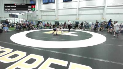 68 lbs Consi Of 4 - James Wirick, Bulldog Premier Wrestling Club vs Lucas Young, Backyard Barbarians-EL
