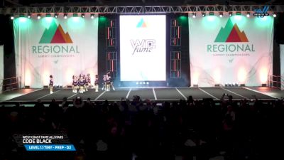 West Coast Fame Allstars - Code Black [2025 L1.1 Tiny - PREP - D2 Day 1] 2025 The West Regional Summit & The Recreational Summit