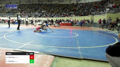 108 lbs Round Of 32 - Keller Atchley, Duncan Middle School vs Eli Stahler, Stillwater