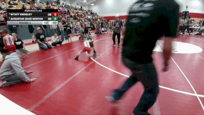 54-57 lbs Round 3 - Wyatt Endsley, Eaton Reds WC vs Augustus (Gus) Norton, HRA