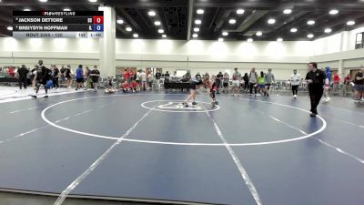 120 lbs Cons. Semis - Jackson DEttore, SC vs Breiydyn Hoffman, IL