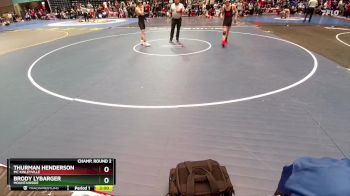 126 lbs Champ. Round 2 - Thurman Henderson, Mc Kinleyville vs Brody Lybarger, Mountainside