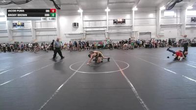 110 lbs Round 7 (8 Team) - Jacob Puma, Donahue WA vs Brody Brown, SHWA