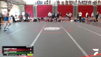 160 lbs Semifinal - Luke Augustus, Newberg vs Garrett Wells, Century