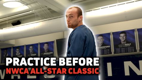 Watch Wrestlers Practice Before The 2024 NWCA All-Star Classic