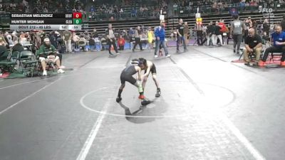 45 lbs Consi Of 8 #2 - Sebastian Melendez, Scotch Plains-Fanwood vs Hunter Mongan, Clearview