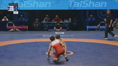 74 kg Final 1-2 - Magomed Baitukaev, Russia vs Jayden James, United States