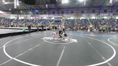 55 lbs Consi Of 8 #1 - Emma Oursler, Westside WC vs Owen Fedirko, Lil Mavs