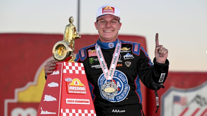 Austin Prock Clinches 2024 NHRA Mission Foods Funny Car World Championship