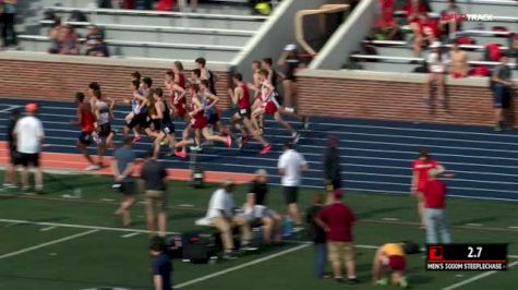 Men's 3k Steeplechase, Heat 2