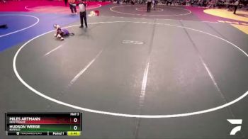 50 lbs Cons. Round 2 - Hudson Weege, Buffalo vs Miles Artmann, New Prague