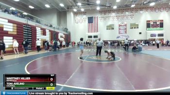 107 lbs Champ. Round 2 - Toni Avelino, Caldwell vs Whittney Hillier, Bonneville