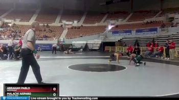 D1-126 lbs Quarterfinal - Malachi Aisparo, Sunnyslope vs Abraham Pablo, Westpoint