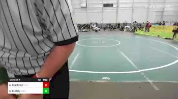 123 lbs Consi Of 4 - Auston Eudaly, Bear Cave vs Aden Martinez, New Mexico Slam Wrestling Club