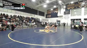 126 lbs 1st Place Match - Aaron Meza, Esperanza vs Massimo Ortiz, Servite