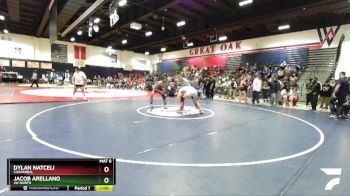 175 lbs 5th Place Match - Jacob Arellano, JW North vs Dylan Natceli, Chaparral