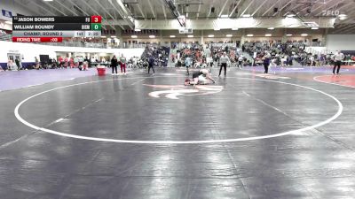 184 lbs Champ. Round 2 - William Roundy, Bismarck State College vs Jason Bowers, Friends University