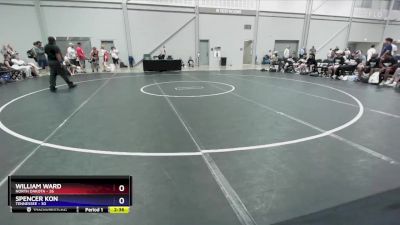 190 lbs Semis & 3rd Wb (16 Team) - William Ward, North Dakota vs Spencer Kon, Tennessee