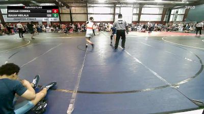 Quarterfinal - Jordan Correa, Bergenfield vs Isaiah Heilala, Forked River