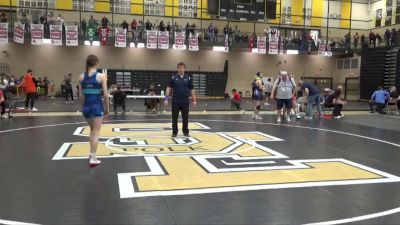 95 lbs Champ. Round 2 - Nora Ohnemus, Iowa vs Brooke Walrath, Mission Athletics