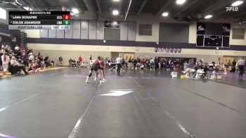 125 lbs Semifinal - Lana Schafer, Cedar Falls vs Chloe Adamson, Linn-Mar