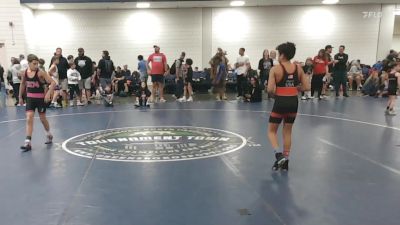95 lbs Quarterfinal - Elijah Viruete, CA vs Lee Delia, NJ