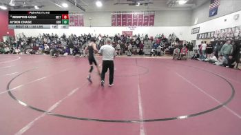 106 lbs Consi Of 4 - Memphis Cole, Dexter vs Ayden Chase, Lisbon