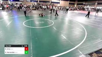 109 lbs Consi Of 16 #2 - Ricky Ortiz, Imperial Wrestling vs Emiliano Hernandez, Dogtown Wrestling