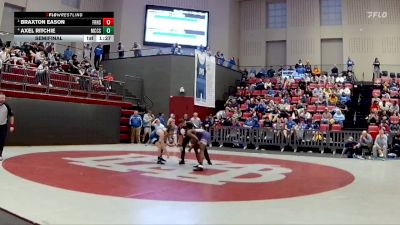 120 lbs Semifinal - Braxton Eason, Father Ryan High School vs Axel Ritchie, McCallie School