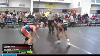 96 lbs Round 5 (6 Team) - Jacob De La Torre, Virginia Predator vs Conner Reed, NCWAY