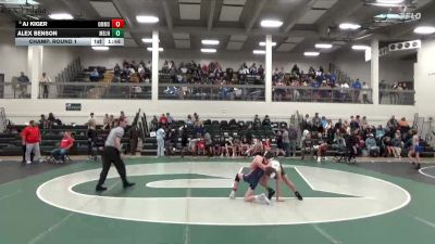 95 lbs Champ. Round 1 - Aj Kiger, Oak Mountain Middle School vs Alex Benson, Mountain Brook Junior High