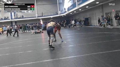 157 lbs Round Of 32 - Nick Camgagna, Unrostered - UnAttached vs Cooper Rathburn, Naval Academy