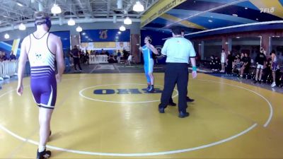 157 White Quarterfinal - Joshua Camacho, Braddock vs Charles Sinner, Fletcher Senior