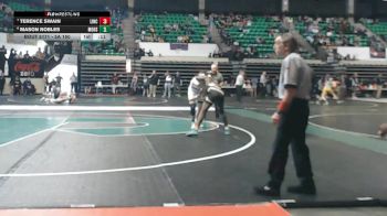 5A 150 lbs Cons. Round 3 - Terence Swain, Lincoln vs Mason Nobles, Moody Hs