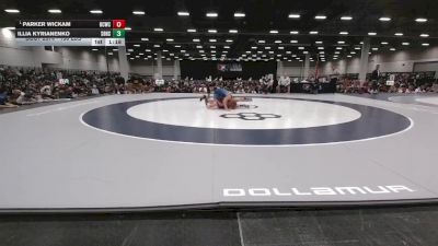 138 lbs 1st Place Match - Parker Wickam, Bear Cave Wrestling Club vs Illia Kyrianenko, South Broward High School Wrestling