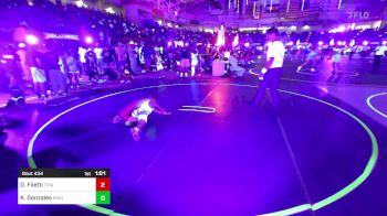 86 lbs Quarterfinal - Dallin Filetti, Triangle Wrestling vs Kalijah Gonzales, Kingdom WC