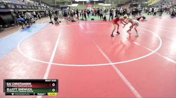 113 lbs Cons. Round 2 - Elliott Gnewuch, McDominate Training Center vs Kai Christiansen, Team Idaho Wrestling Club